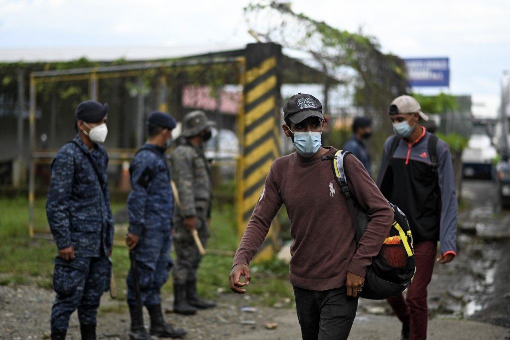 México advierte sanción y hasta cárcel si caravana de emigrantes ingresa sin medidas sanitarias