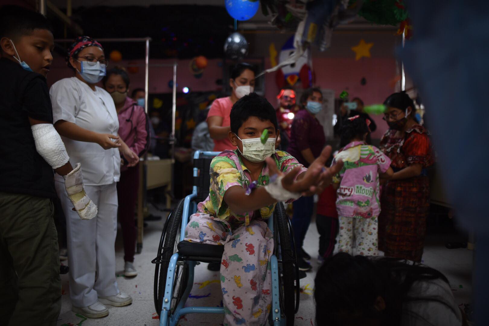 Internos en el Hospital General celebran el Día del Niño