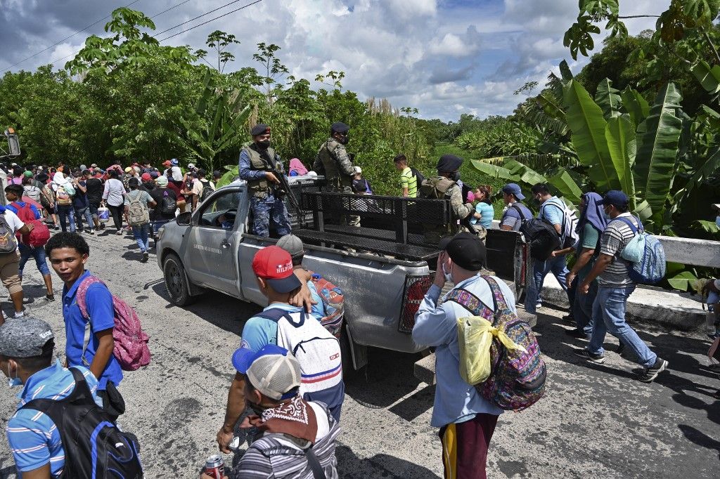 Migrantes hondureños se resignan a regresar a su país