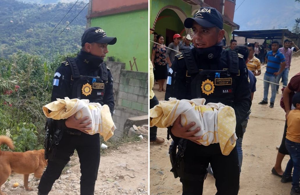 Hallan a bebé abandonado en un basurero en Huehuetenango