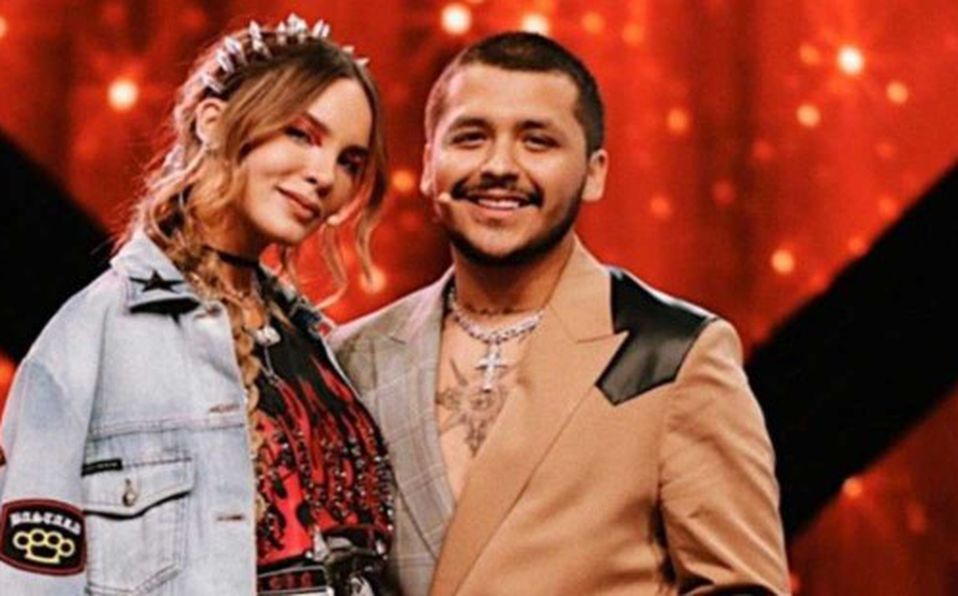 Belinda y Christian Nodal en candente beso y los tachan de «asquerosos»