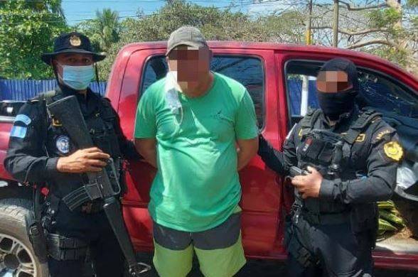 Alias «Comejón» detenido en Escuintla es requerido por EE. UU.