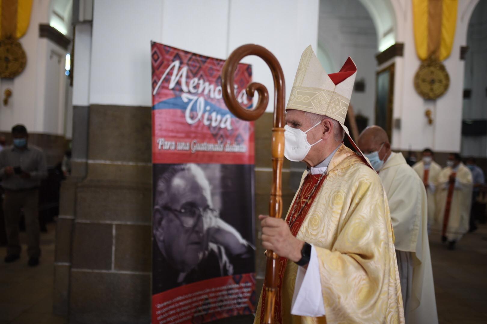 Iglesia católica conmemora 23 aniversario del asesinato de Monseñor Juan Gerardi