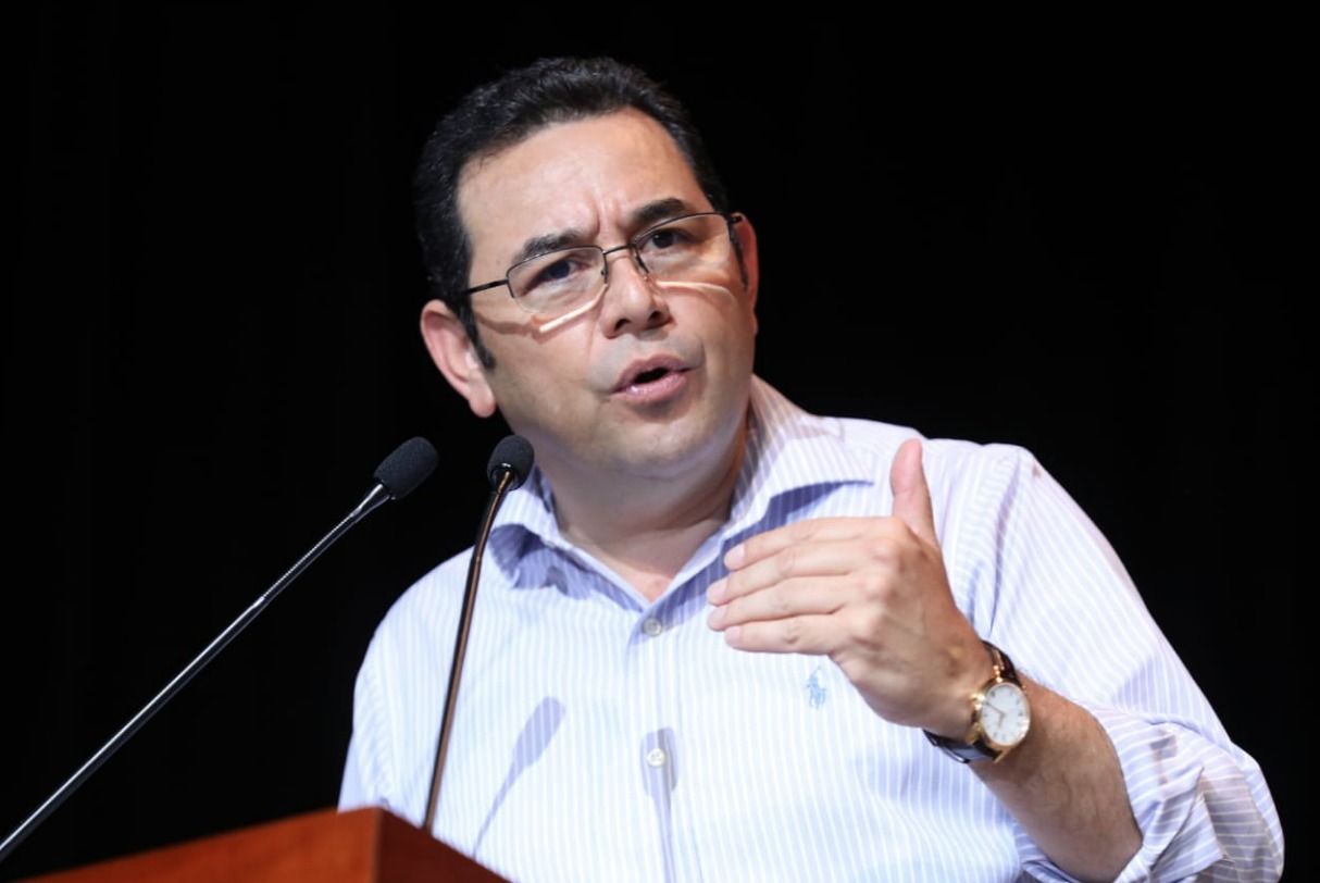 MP pide retirar la inmunidad al expresidente Jimmy Morales