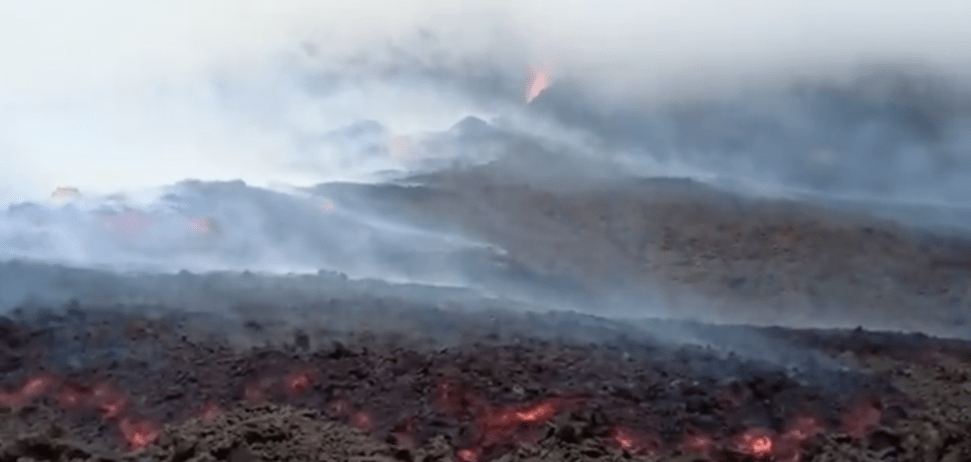 VIDEO. Alertan sobre nueva fisura en volcán Pacaya