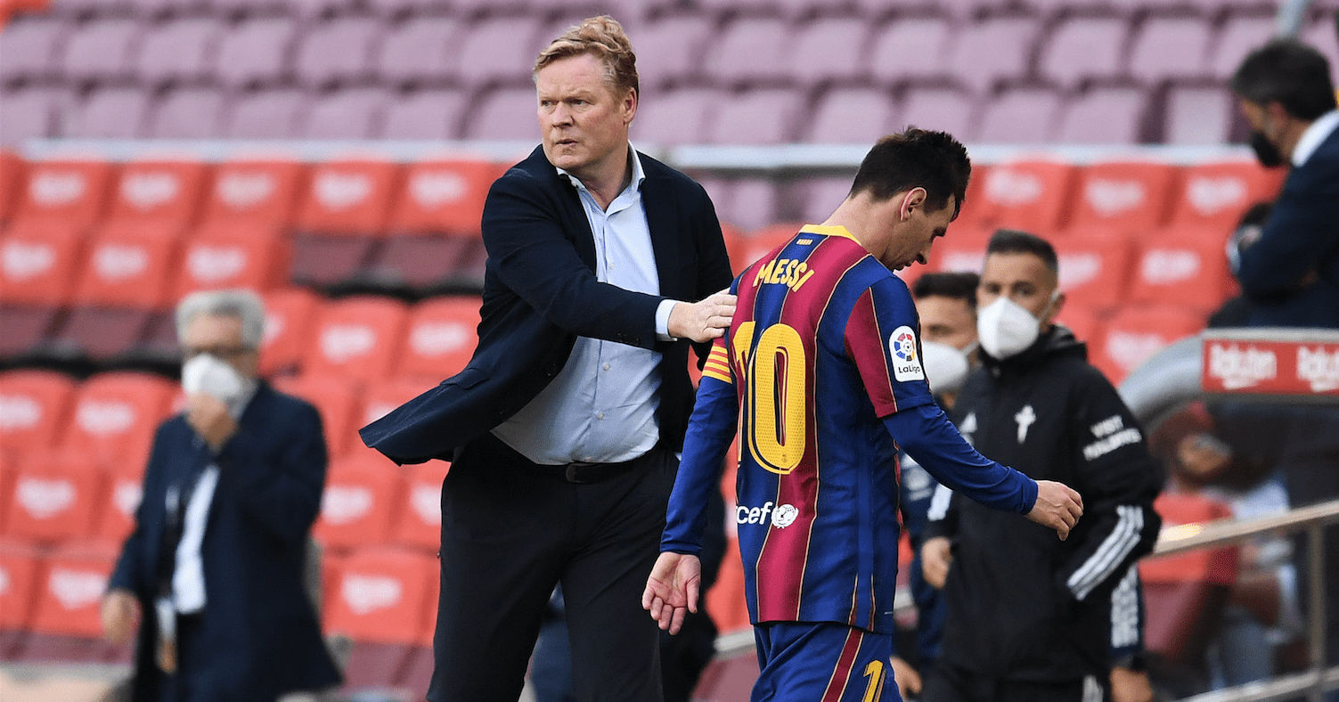 ¿Se irán Messi y Koeman? Habrá renovación en el Barcelona