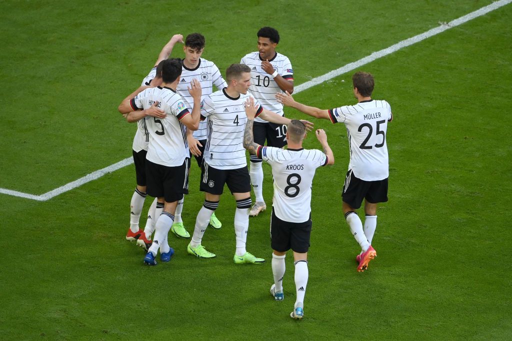 Alemania resurge y golea al actual campeón de la Eurocopa