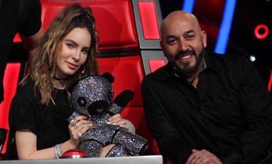 Lupillo Rivera muestra el tatuaje con el que tapó el rostro de Belinda