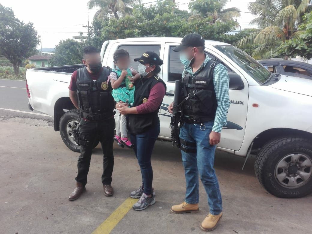 Rescatan en México a niña que fue raptada en San Marcos