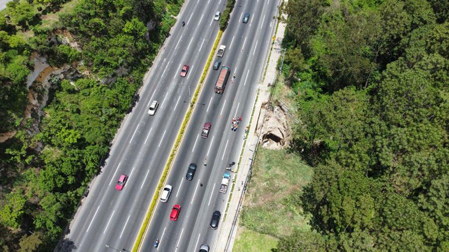 Iniciarán trabajos por hundimiento en Km 14.7 de la CA-9 Sur