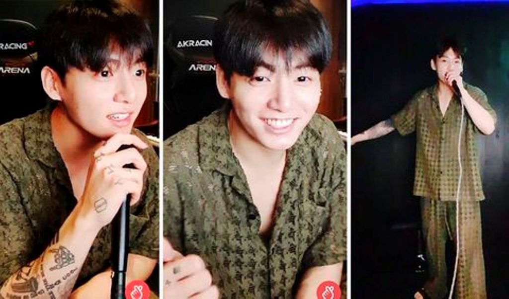 Jungkook de BTS cautiva a sus fans al brindar mini concierto en pijama