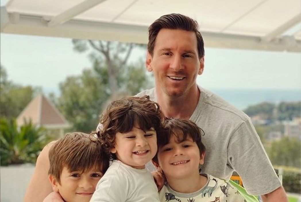 «Vamos Argentina. Te amamos papi», los hijos de Leo Messi celebran el triunfo Albiceleste