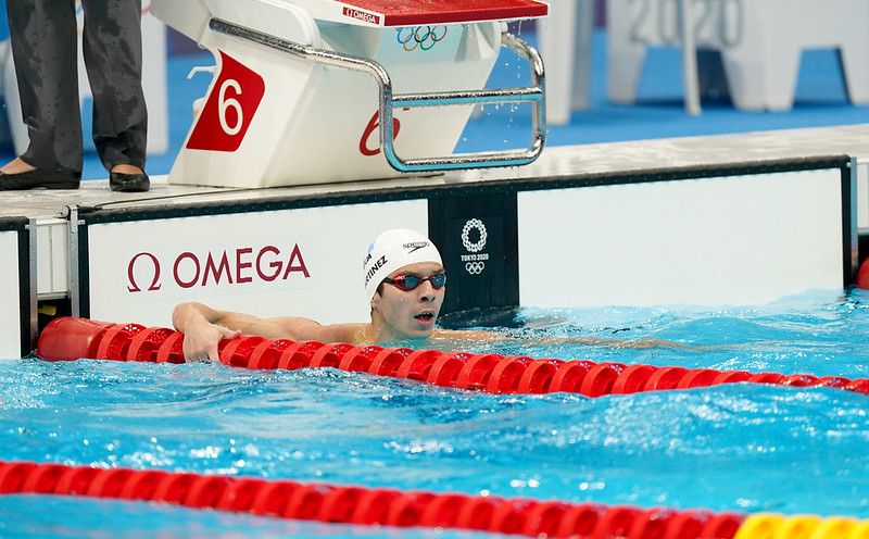 El mensaje de Luis Carlos Martínez previo a la final de los 100 metros mariposa