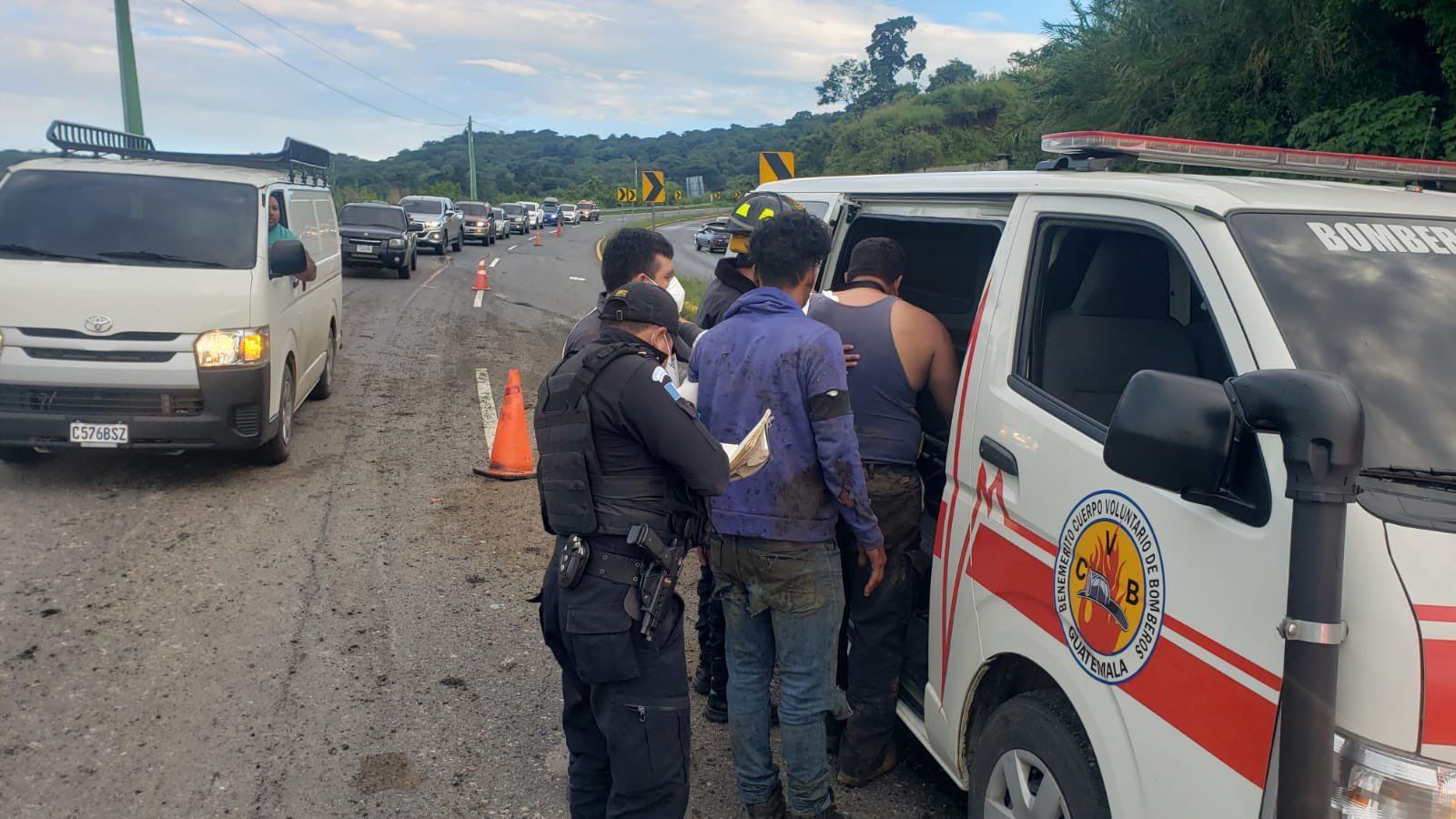 Dos fallecidos por accidente de tránsito en ruta a El Salvador