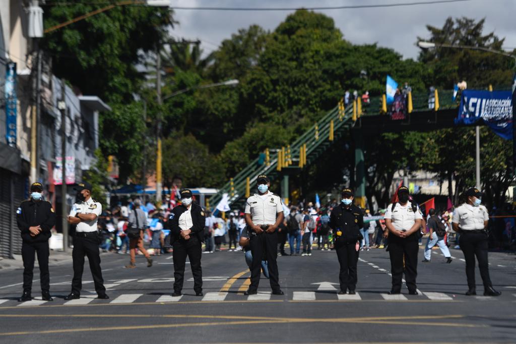 Se garantizan las manifestaciones pero también la libre locomoción