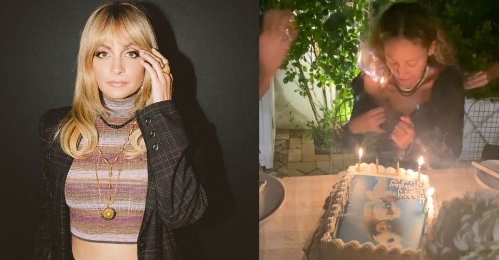 ¡Se quema! Nicole Richie sufre peligroso percance en su fiesta de cumpleaños