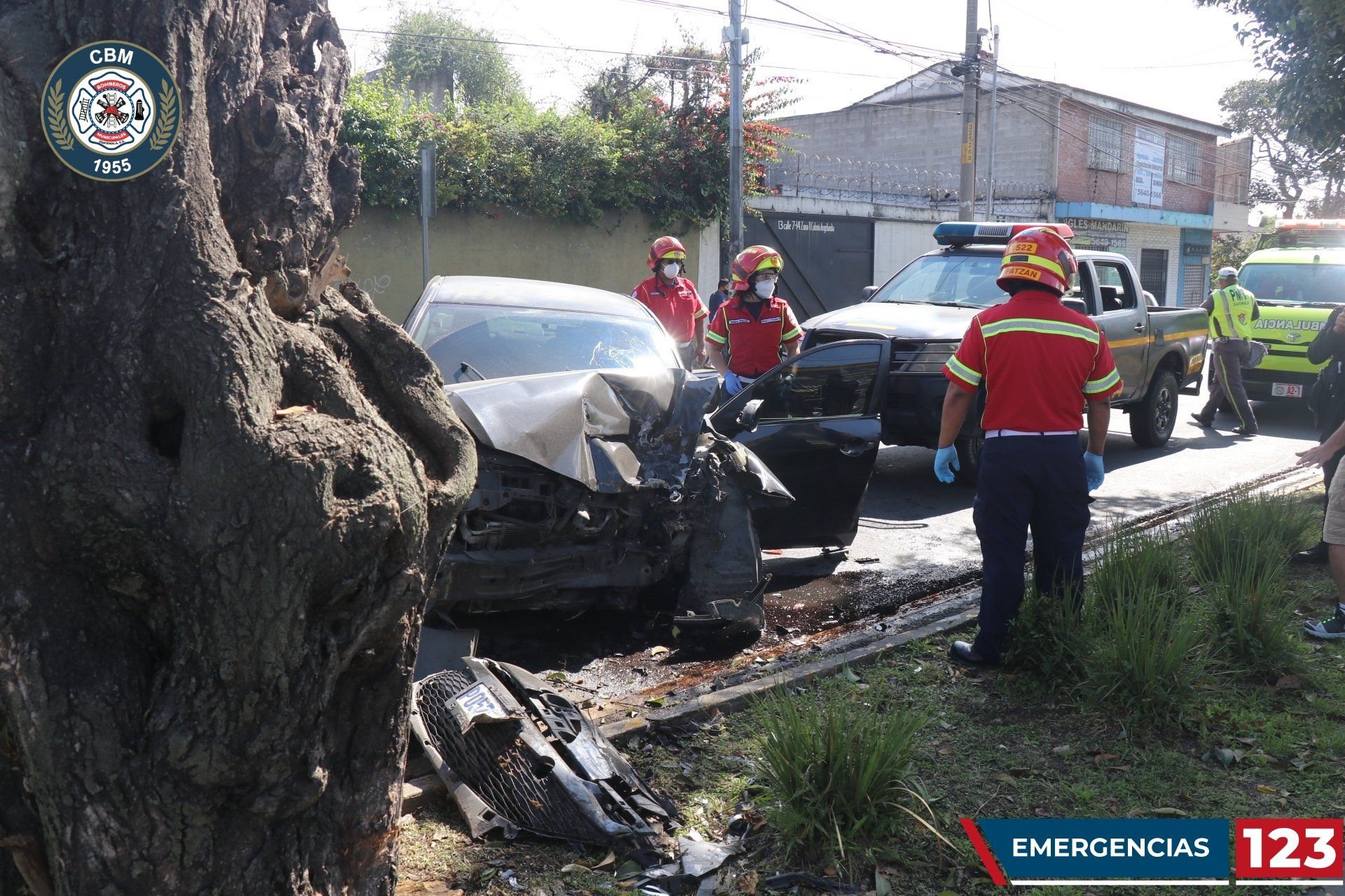 Una mujer muere en accidente de tránsito en la zona 11