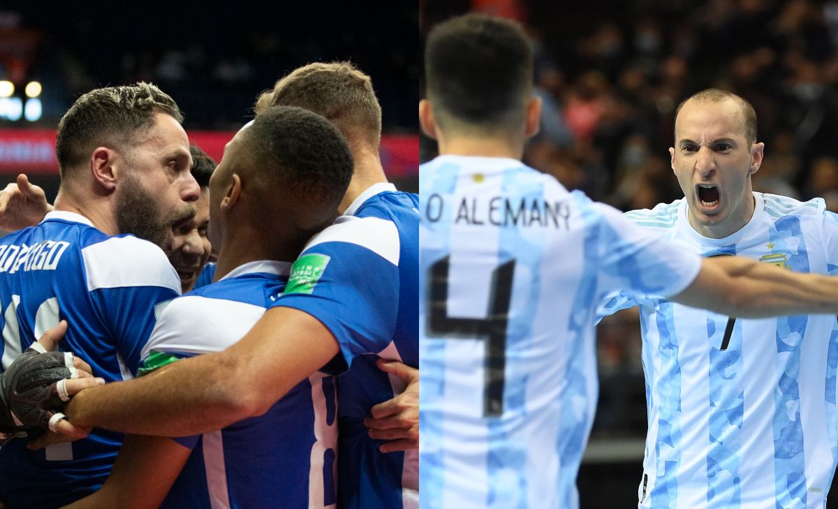 Clásico Sudamericano en las semifinales de la Copa del Mundo de Futsala