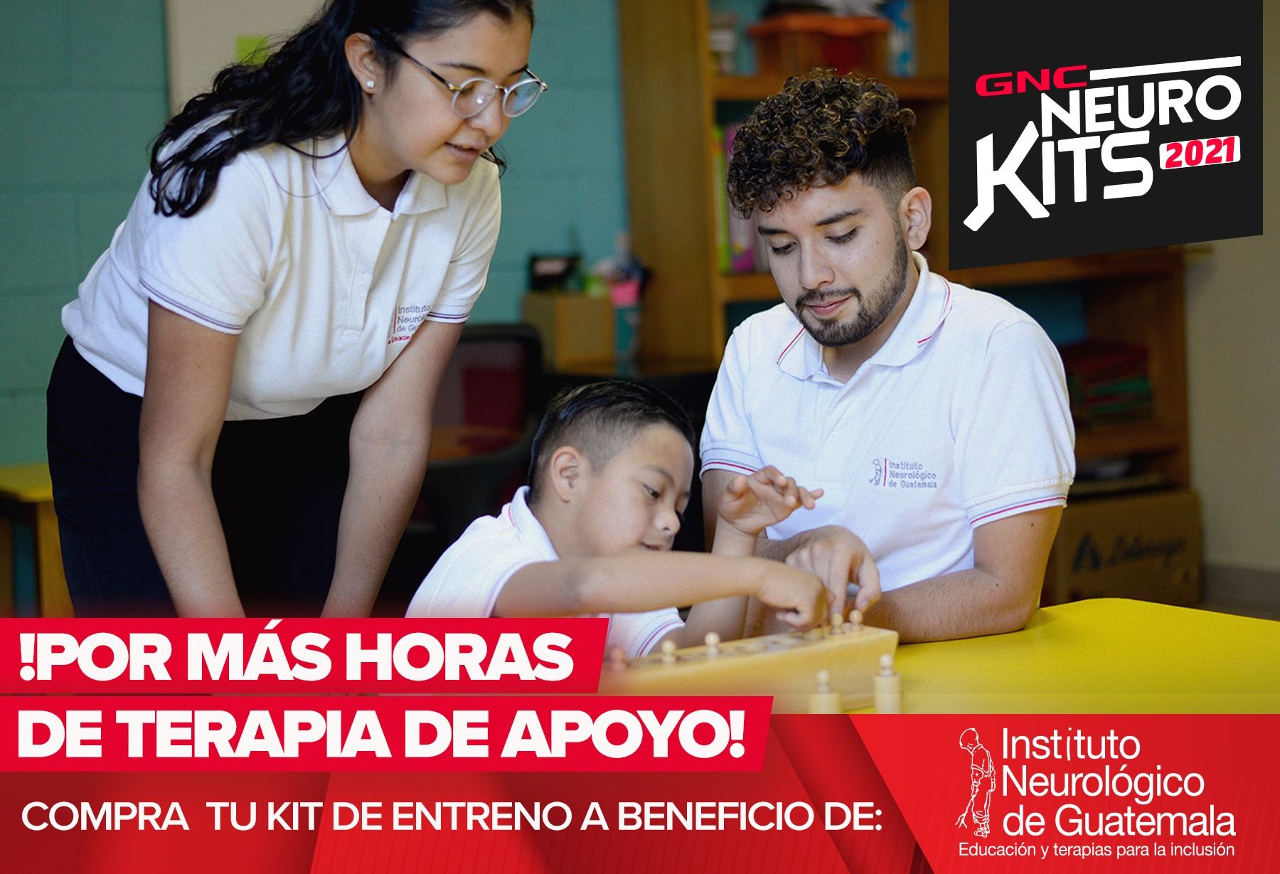 GNC Neuro Kits 2021: La causa que apoya la discapacidad intelectual o autismo en Guatemala