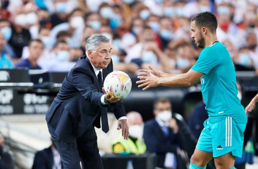 Ancelotti sobre Hazard: «Si un jugador quiere salir, va a salir. No hay mucha duda en esto»