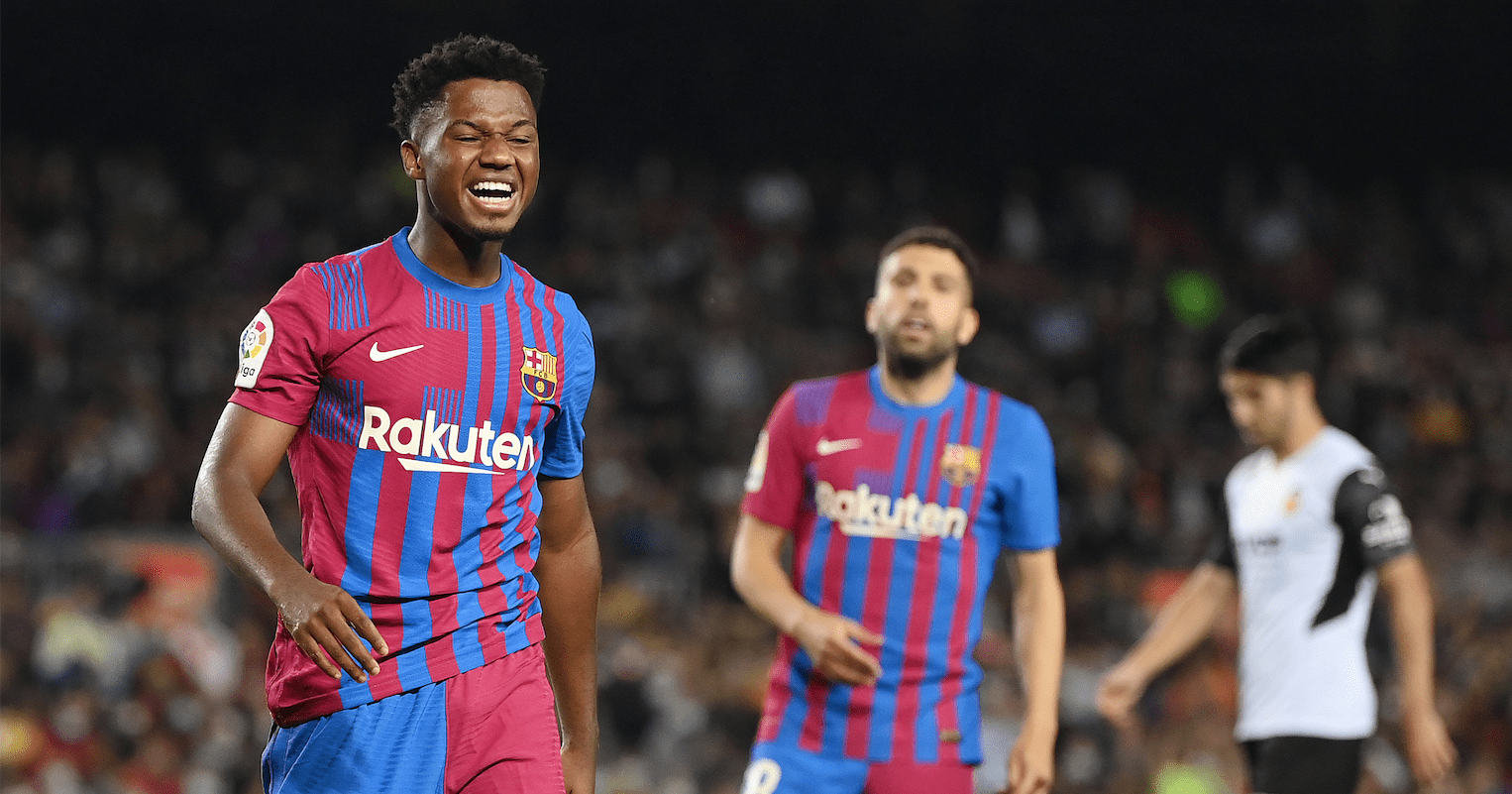 Ansu Fati ilumina el camino del Barcelona ante el Valencia