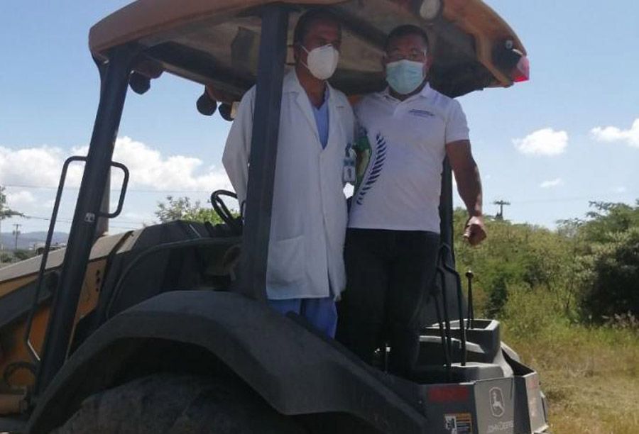 Inicia construcción de hospital para pacientes de Covid-19 en Huehuetenango