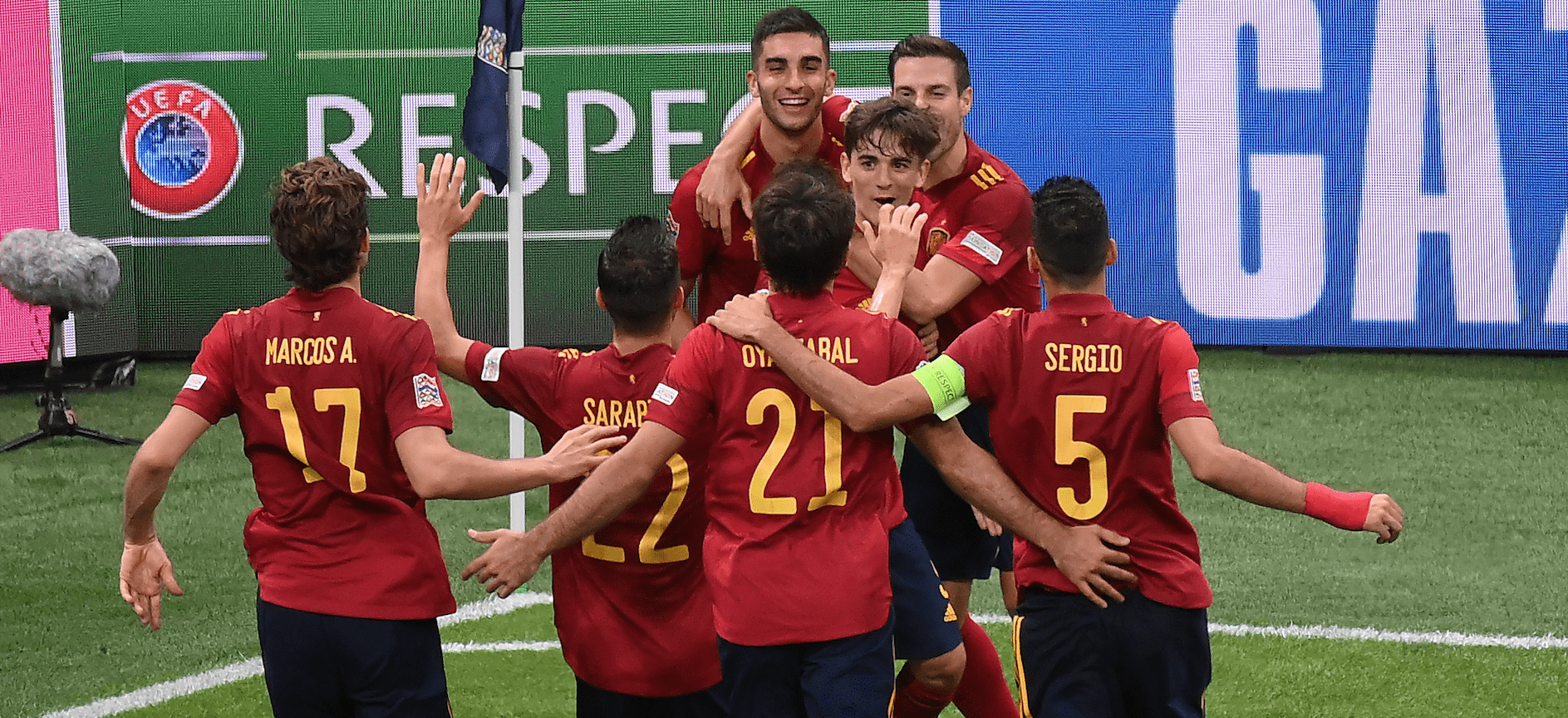 España elimina a Italia y está en la final de la Liga de Naciones