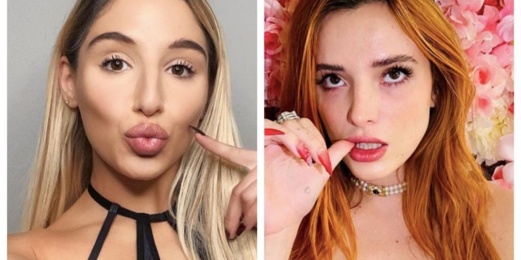 Bella Thorne comparte candentes imágenes con estrella del cine para adultos