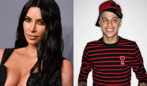 ¿Romance? Captan a Kim Kardashian y Pete Davidson tomados de las manos