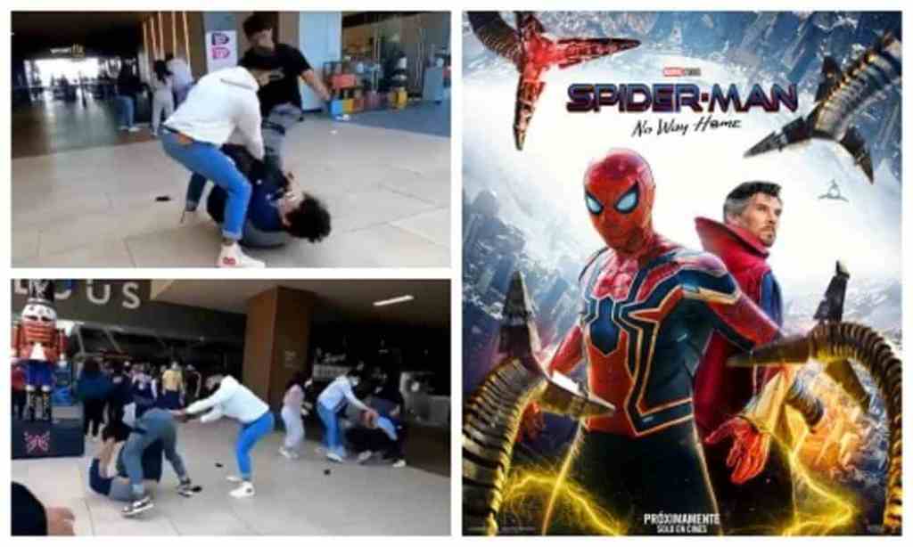 «Spider-Man: No Way Home», fuerte pelea de fanáticos por conseguir sus entradas