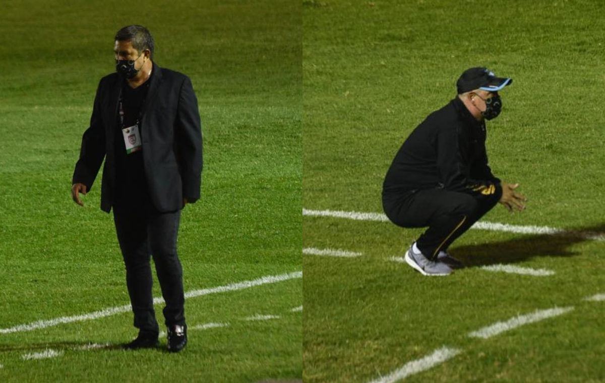 Las reacciones de Daniel Guzmán y Willy Coito tras el triunfo crema ante Guastatoya