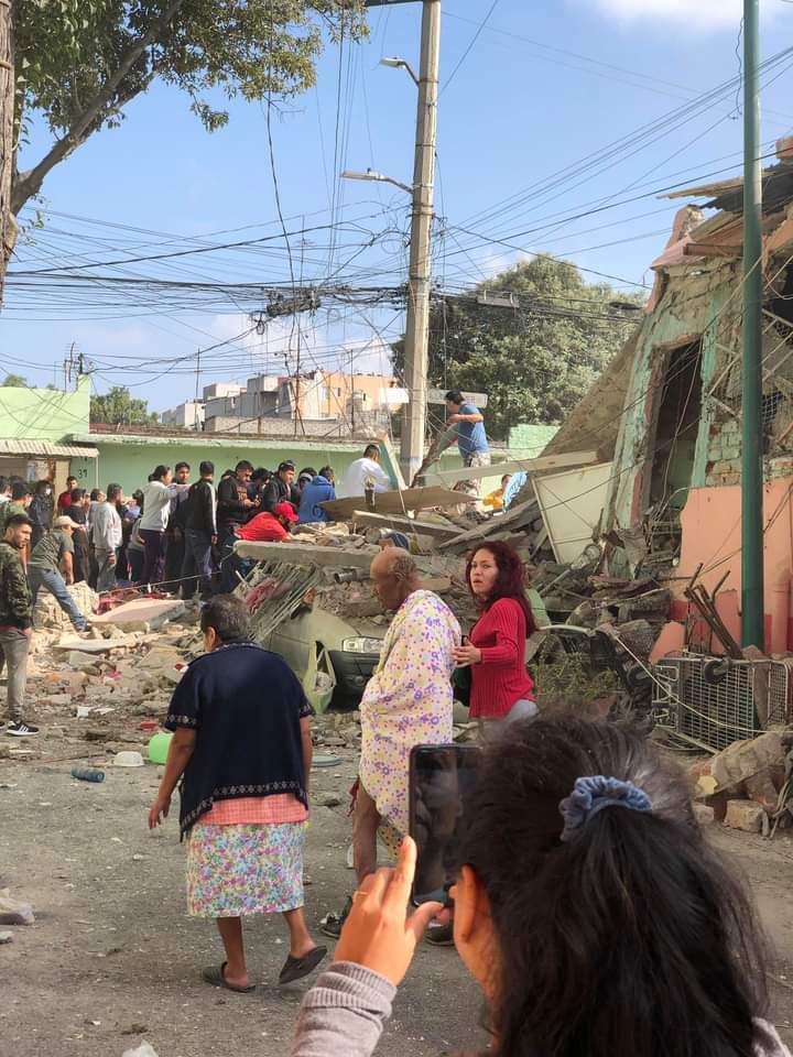 Una fuga de gas provoca fuerte explosión en una vivienda