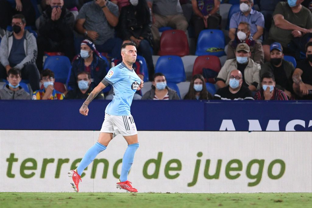 Iago Aspas lidera el empate del Celta de Vigo ante el Barcelona