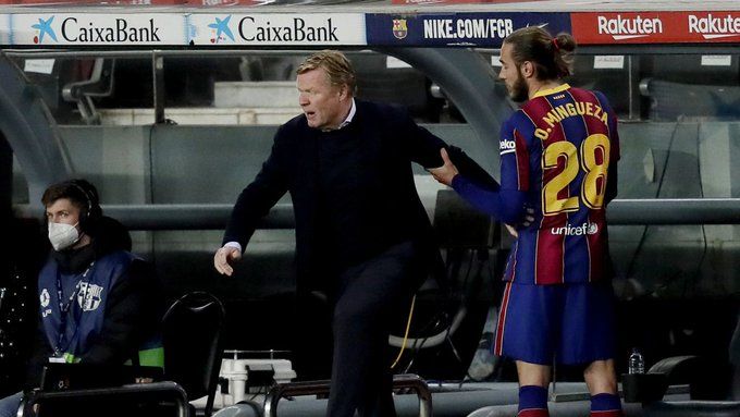 Óscar Mingueza criticó duramente la metodología de Ronald Koeman