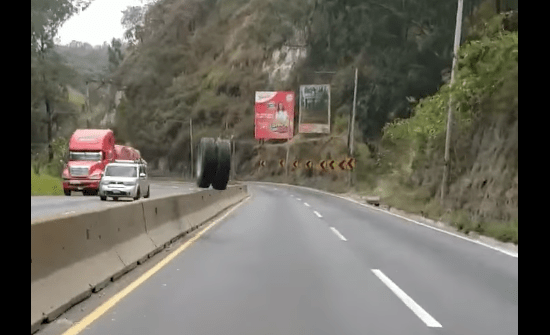 ¿De quién son las llantas que rodaron en la ruta al Pacífico?