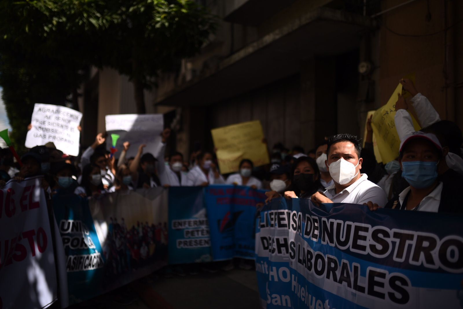 Dos manifestaciones se registran este jueves en la Ciudad