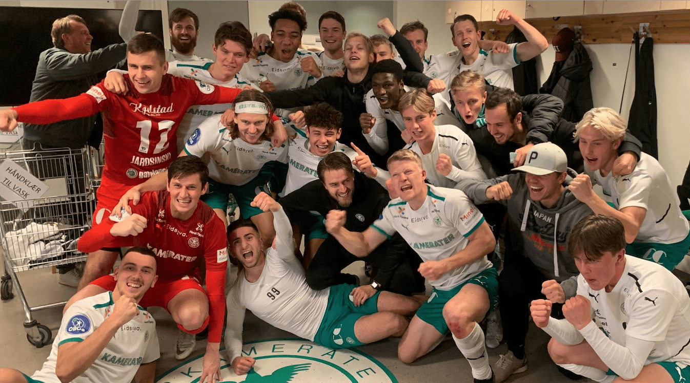 Nicholas Hagen y el HamKam conquistan el título de la Segunda División de Noruega