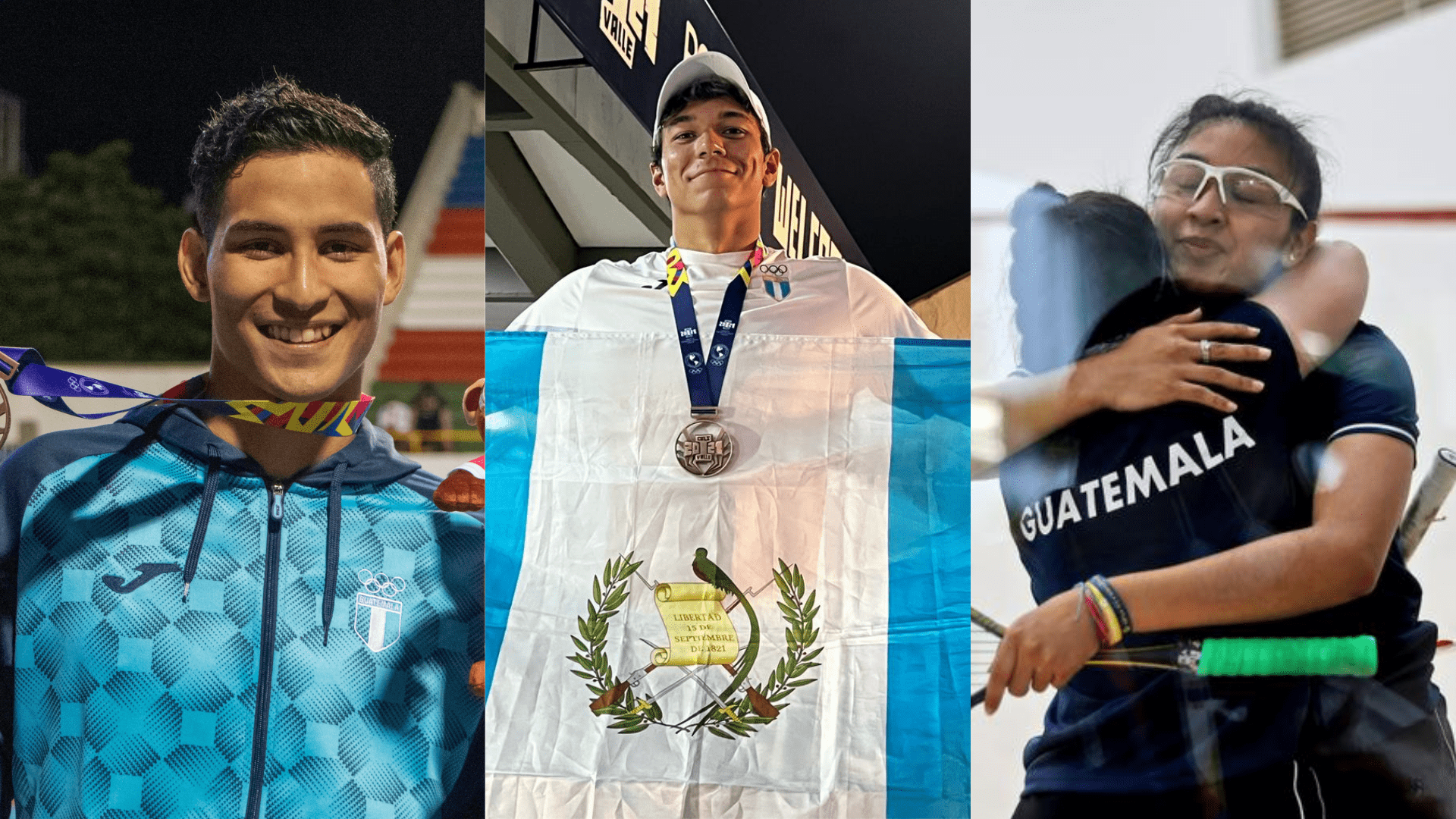 Guatemala y sus medallistas en los I Juegos Panamericanos Junior