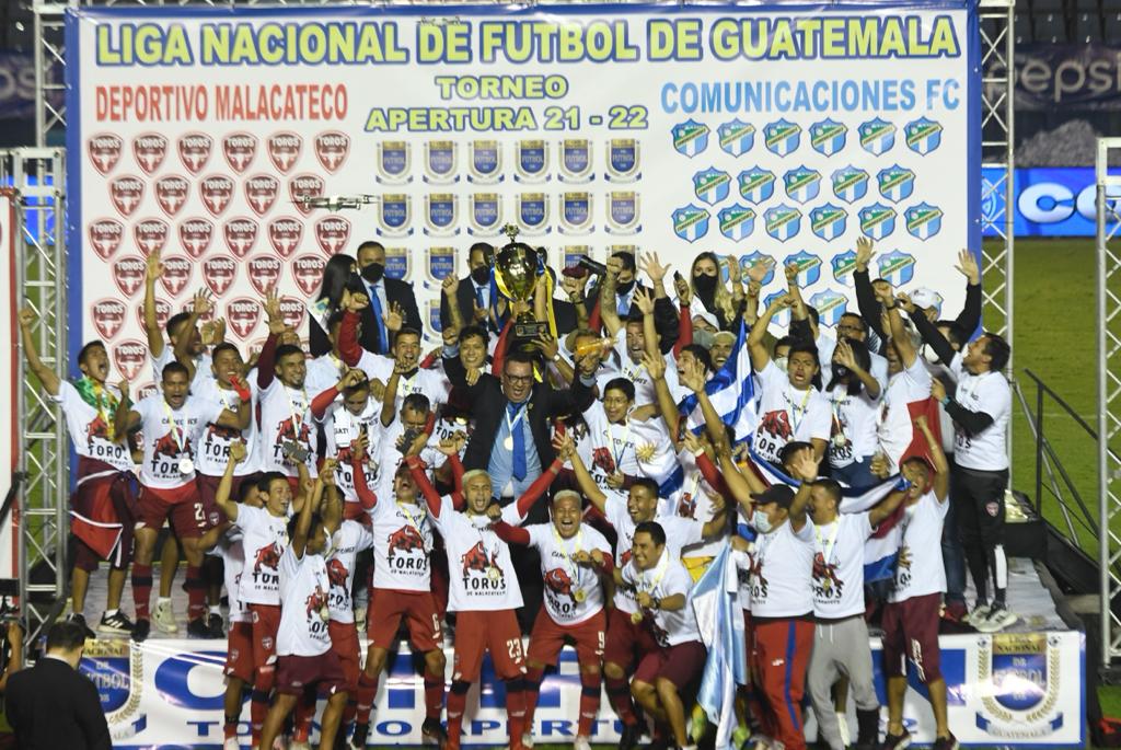 ¡Felicidades campeón! Malacateco es el ganador del Torneo Apertura 2021