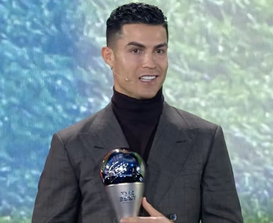 FIFA condecoró a Cristiano Ronaldo en la gala de los Premios The Best