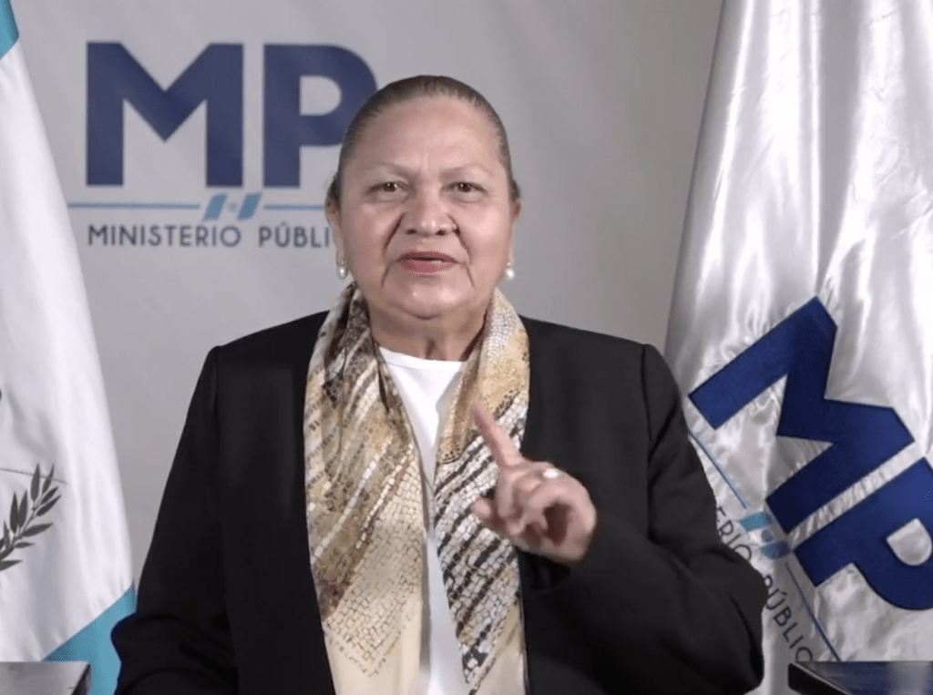 Consuelo Porras busca reelección como fiscal general y jefa del MP