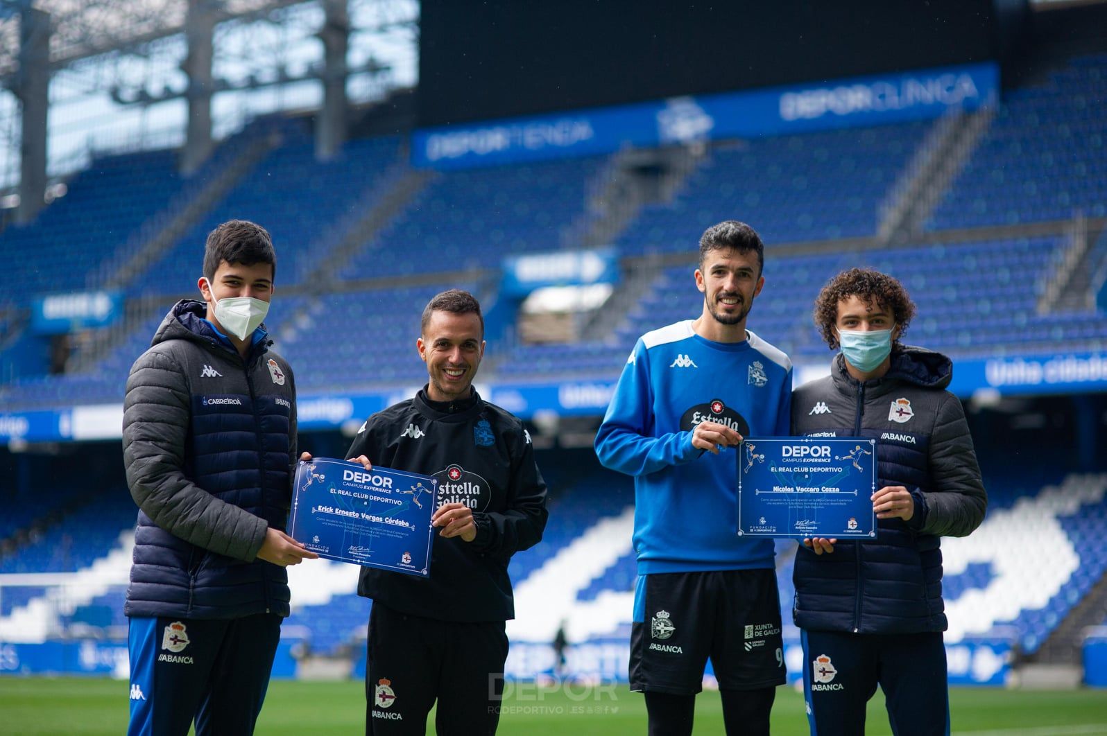 Histórico club español luce en sus redes sociales a dos futbolistas guatemaltecos