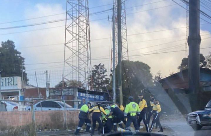 ¿Qué ocasionó enfrentamiento entre agentes PMT de Santa Catarina Pinula y Fraijanes?