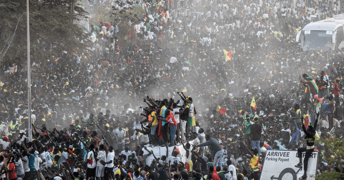 VIDEO. Marea humana se movió alrededor de Senegal en Dakar