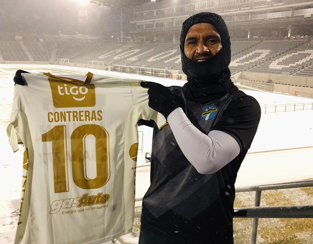 IMÁGENES. Comunicaciones afronta el partido ante Colorado con temperaturas bajo cero