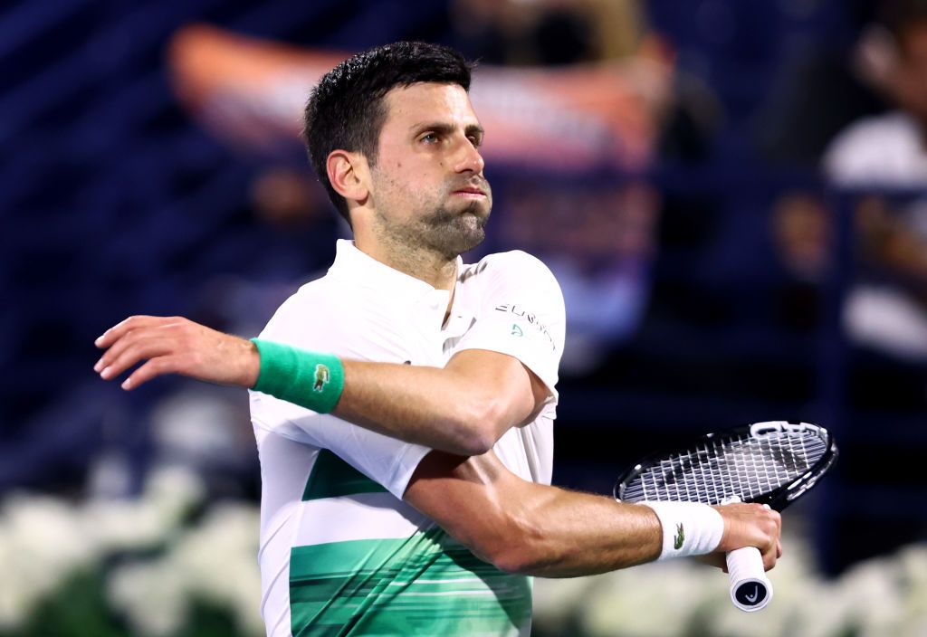 Djokovic perdió en el ATP de Dubai y Medvedev será el nuevo número 1 del mundo