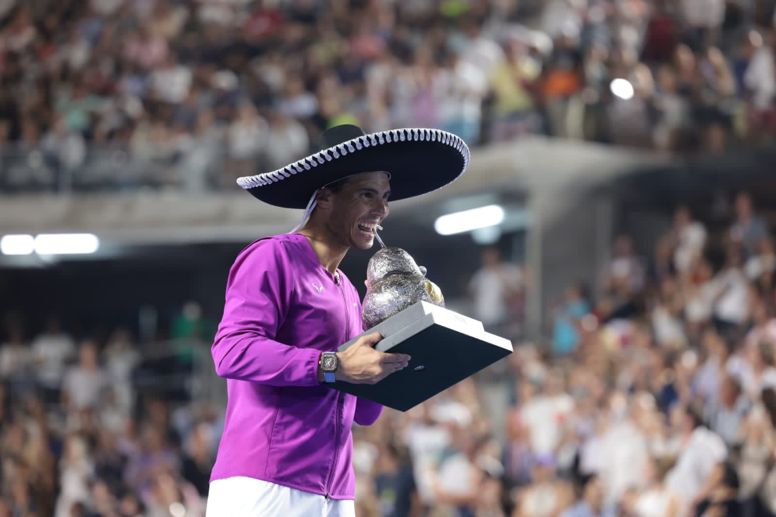 Rafael Nadal conquista su cuarto título del Abierto Mexicano de Tenis