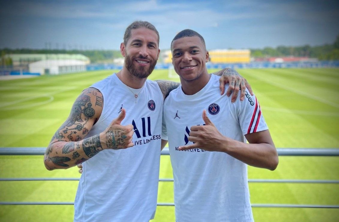 Sergio Ramos saldría del PSG para la renovación de Mbappé