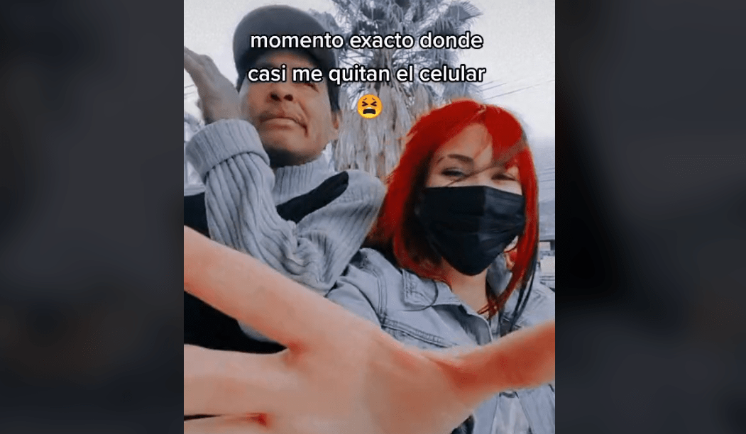 VIDEO: Intentan asaltar a joven mientras grababa un baile para TikTok