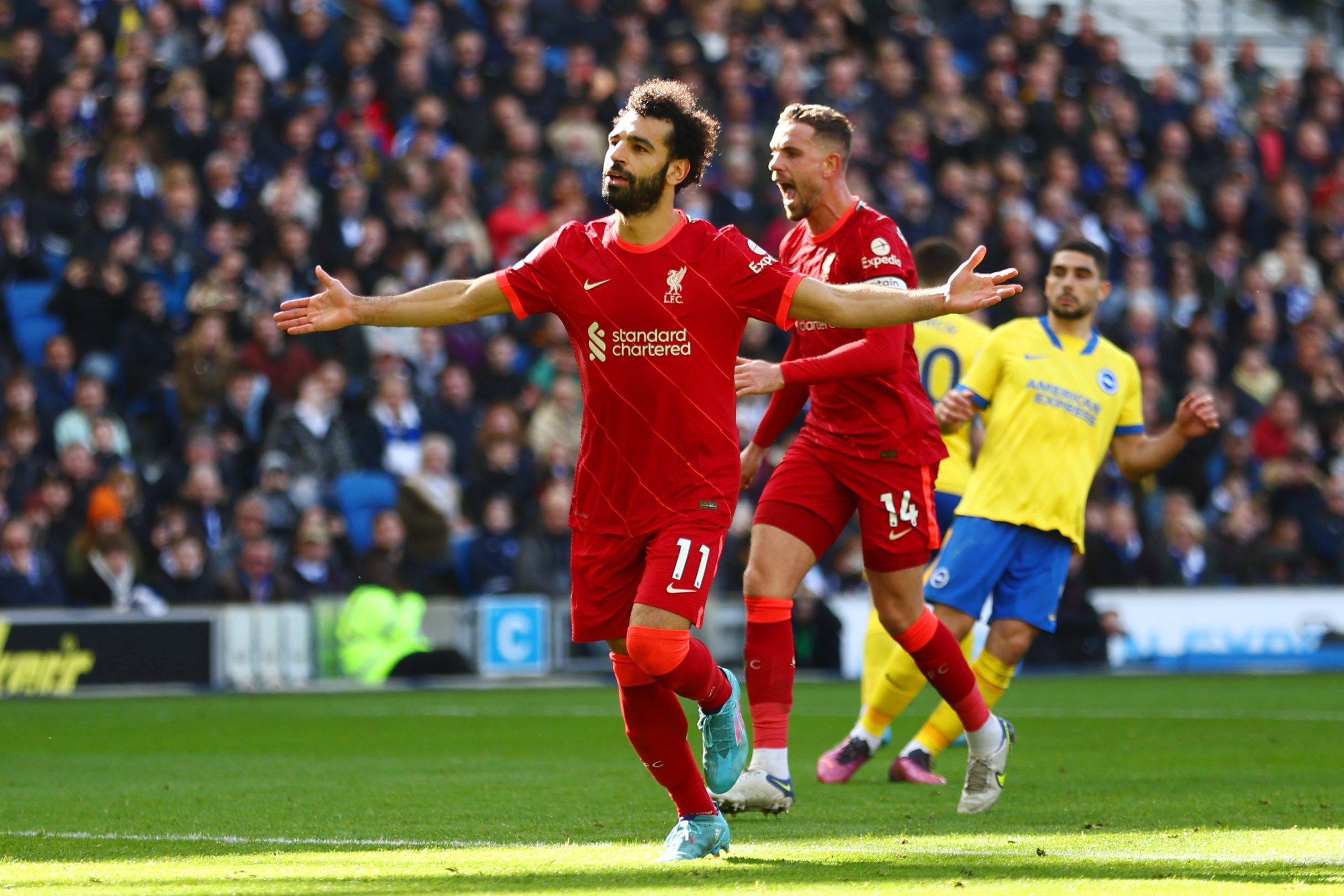 El Liverpool le pisa los talones del City gracias a la buena actuación de Luis Díaz y Salah